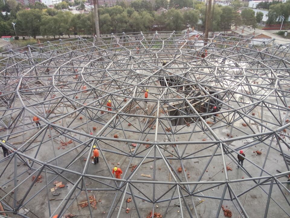 威海全民健身中心网架